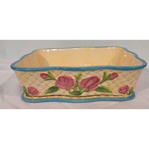 Temptations by Tara Rose Rectangular Baker 2.5 Qt Ovenware Dish